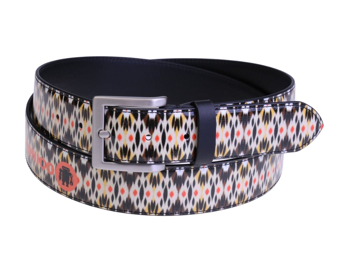 ...MEN'S BELT WITH AFRO FANTASY MADE OF LORRY TARPAULIN.