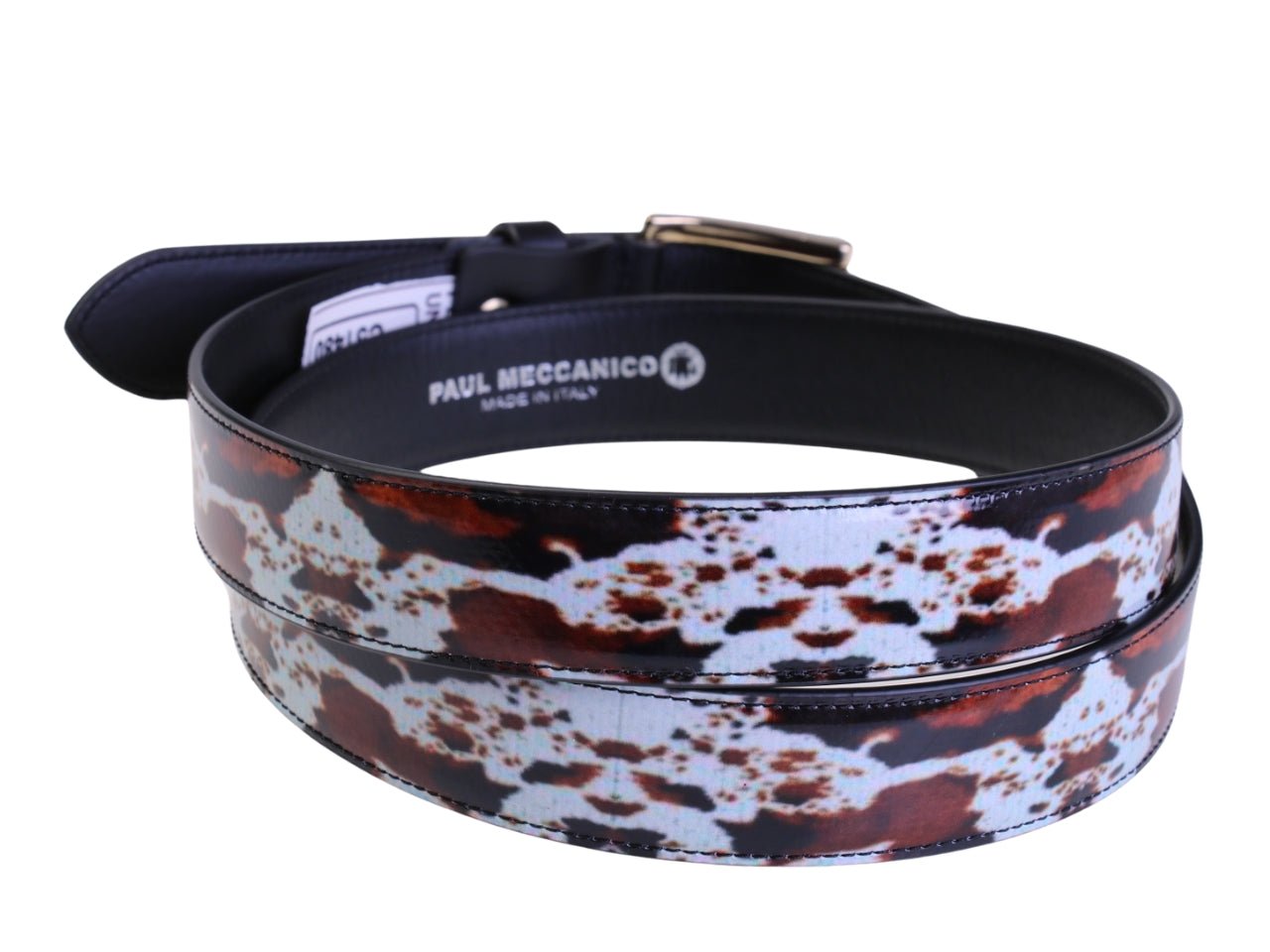 .WOMEN'S BELT WITH ANIMALIER FANTASY MADE OF LORRY TARPAULIN.