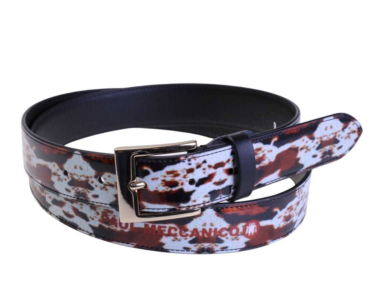 .WOMEN'S BELT WITH ANIMALIER FANTASY MADE OF LORRY TARPAULIN.