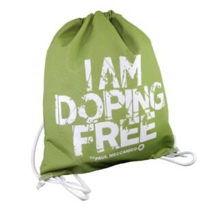 BACK SACK I AM DOPING FREE BY PAUL MECCANICO IN OLIVE GREEN - Limited Edition Paul Meccanico