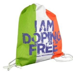 BACK SACK I AM DOPING FREE BY PAUL MECCANICO WITH ITALIAN FLAG. - Limited Edition Paul Meccanico
